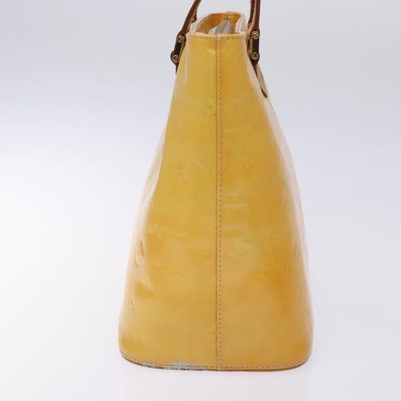 LOUIS VUITTON Monogram Vernis Houston Hand Bag Gris M91053 - Picture 4 of 16